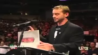 CM Punk Funny Moment With Raw`s GM + Michael Cole RKOed