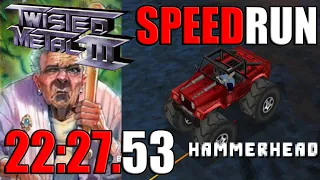 Twisted Metal 3 Speedrun | HAMMERHEAD | 22:27.53 | WORLD RECORD