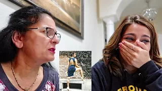 MY MOM REACTS TO MY INSTAGRAM PICS!!