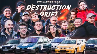 GDB DESTRUCTION DRIFT 2 ! La course la plus DÉBILE du Youtube Game !