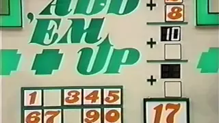 The Price is Right - Add 'Em Up playing (1987)