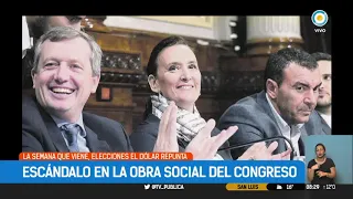 Escándalo en la obra social del Congreso | #TPANoticias