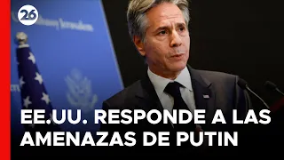 EEUU reacciona ante las amenazas de Putin sobre el uso de armas nucleares.