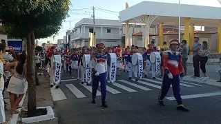 Banda Marcial da EMJONF - Desfile 7 de Setembro - Ouro Branco RN