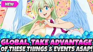 *TAKE ADVANTAGE OF THESE CRAZY LIMITED EVENTS!* DON'T MISS THESE SPECIAL REWARDS (7DS Grand Cross)