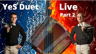 YeS Duet. Online concert. Part 2. Онлайн концерт 2 частина. Violin and Accordion.