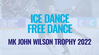 Ice Dance Free Dance | Sheffield 2022 | #GPFigure