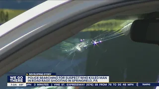 Police searching for suspect after man killed in road rage shooting