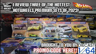 REVIEWING HOTWHEELS PREMIUM SETS: VINTAGE AUTO | THE LATEST FAST & FURIOUS | RACE DAY