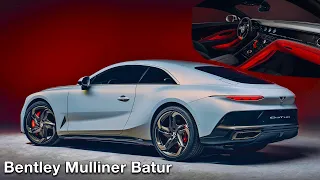 Bentley Mulliner Batur Design & Features Explained