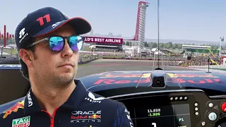 How fast is Checo Perez at Circuit of the Americas? ⏱️🇺🇸 @Oracle Virtual Laps