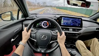 2023 Lexus UX 250h F SPORT Handling AWD - POV Driving Impressions