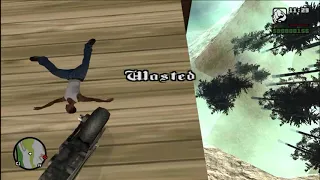 GTA San Andreas Wasted Fail Stunt