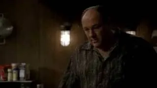 The Sopranos - Tony lays down a beating to show hes still the boss