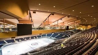 Madison Square Garden transformation time-lapse