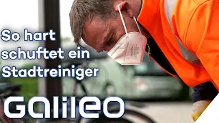 Kilogrammweise Hundekot & störrische Kaugummis: So hart ist der Job bei der Stadtreinigung | Galileo