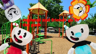 Cuphead plush:Cuphead and friends go to the park!