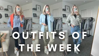 Casual & Realistic | Mom Friendly | OUTFITS OF THE WEEK