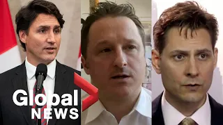 Trudeau says Michael Spavor, Michael Kovrig "on their way home" | FULL
