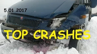 NEW TOP Car Crashes Compilation 5.01.2017