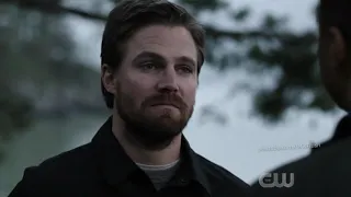 Oliver Asks Diggle for A Favor Before Crisis   Arrow 8x07 HD