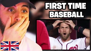 FIRST TIME REACTING TO BASEBALL "MLB Unbelievable Plays"