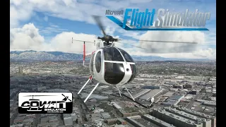 MSFS Cowansim MD500E at Hooper Heliport | Real Helicopter Pilot Plays Microsoft Flight Simulator