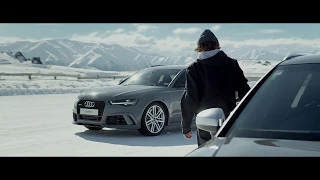 2018 Audi RS6 Performance - Tutorial Session Drift on the Snow