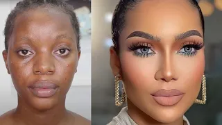 UNBELIEVABLE🔥 100M VIEWS⬆️ BRIDE👆VIRAL video 💣BOMB🔥😱MUST WATCH 😳 MAKEUP AND HAIR TRANSFORMATION ❤️