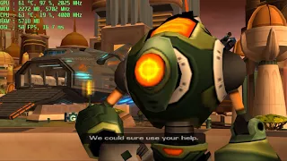 Ratchet and Clank 3 on PCSX2 Almost Perfect