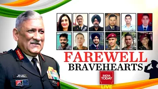 LIVE | CDS Bipin Rawat's Mortal Remains Arrive In Delhi LIVE | PM Pays Tribute To All Bravehearts