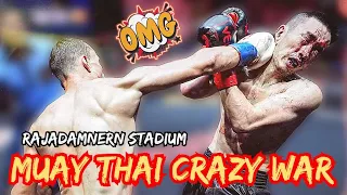 Muay Thai Crazy War At RWS Rajadamnern Stadium Jeremy Vs Shinnosuke