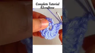 Super💯 Very Easy ✅ Mini Crochet Snowflake for Christmas / Beautiful Best Trend Pattern @AJcraftree 🤗