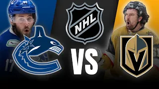 VANCOUVER CANUCKS VS VEGAS GOLDEN KNIGHTS | NHL REGULĀRĀS SEZONAS 24. SPĒLE