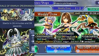 Dissidia Final Fantasy Opera Omnia - Trail of Illusion:Ramuh Permanent/ Radiant Artifacts