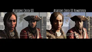 Graphics comparison of Assassins Creed III and Assassins Creed III Remastered