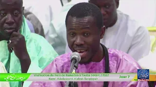 Tawbatu Nassuh kourel 1 Adolescent HT vivification Ramadan | Résidence Cheikhoul | 2022, Jour 7