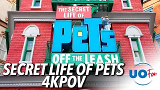 Secret Life of Pets: Off the Leash 4K POV | Universal Studios Hollywood