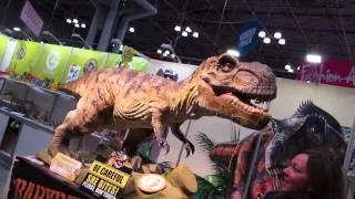 NY Toy Fair 2014 - Animatronic T-rex