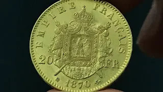 1870 France 20 Francs Coin • Values, Information, Mintage, History, and More