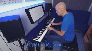 Christophe - Aline - Piano - KARAOKE