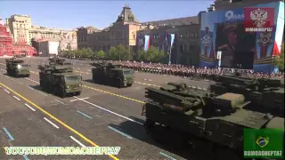 Russian Military Parade 2014 HD   Best Russian weaponry on show in Red Square parade   Victory Day