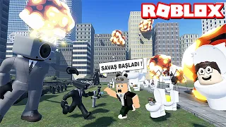 Savaş Başladı! Skibi Tuvalet vs Kameraman - Roblox