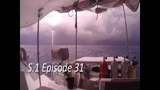 Sailing from Florida to Cuba in a Scary Lightning Storm! | Episode 31