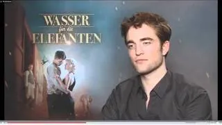 Robert Pattinson Interview with Taff in Berlin/Germany- Water for Elephants Press Junket