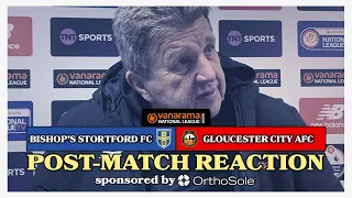 Post-Match Reaction: Gloucester City AFC (H) | With Steve Smith