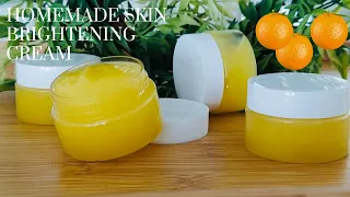 DIY vitamin C / orange peel cream / Skin brightening￼ and Anti-aging cream: