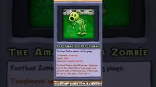 The Amazing Pea Zombie - Plants Vs Zombies #shorts #PVZ #pvz2 #Pvzhack #PVZmod #plantsvszombies