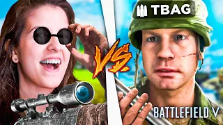 BATTLEFIELD 5: A SNIPER CEGA vs O GRINGO DO TBAG 🔥