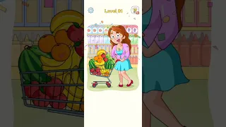 Dop 3 Level 81 Put fruits in the basket Displace One Part Say Games Shorts #gamingplay #dop3 #gaming